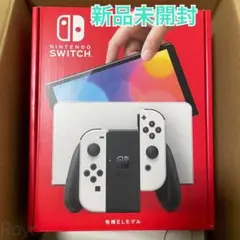 【新品未開封】Nintendo switch 有機EL JC ホワイト 1点限定