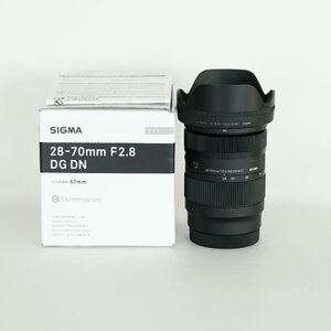 [美品] SIGMA 28-70mm F2.8 DG DN｜Contemporary [ライカL用] / ライカLマウント