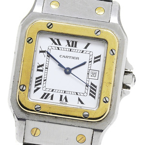 訳あり ★1円スタート★ カルティエ CARTIER W20011C4 サントスガルベLM 自動巻き メンズ _638026