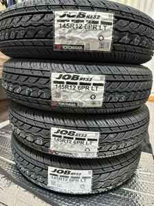 【送料無料】ヨコハマJOB RY52 145R12 6PR 新品