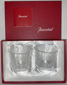 ☆新品♪Baccarat バカラ Rohan ローハン オールドファッション ロックグラスペア 2客 箱入