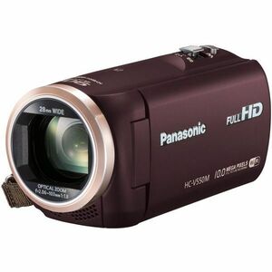 中古 １年保証 美品 Panasonic HC-V550M ブラウン