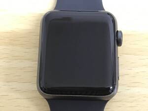 179(26-4)【1円スタート】 Apple Watch Series3 42mm GPSモデル アルミ スペースグレイ A1895 通電確認済み 現状品