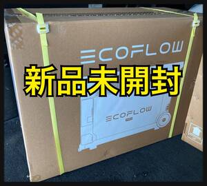 [最安値] クーポン併用可能　EcoFlow DELTA Pro 新品未開封　ポータブル電源 3600Wh 6000W 災害用