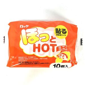 ロッテ LOTTE ホッカイロ カイロ 使い捨てカイロ ほっとHOT ほっと HOT 保温グッズ 携帯用カイロ ミニサイズ 貼る 貼るタイプ 10枚セット