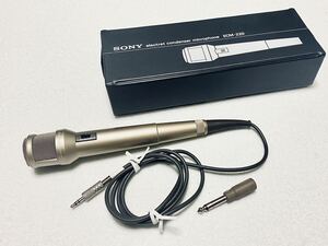 SONY エレクトレットコンデンサーマイクロホン ECM-220