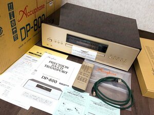 ▲メーカーメンテ済▲Accuphase DP-800 スーパーオーディオCDトランスポート 説明書・リモコン・元箱付属 アキュフェーズ▲