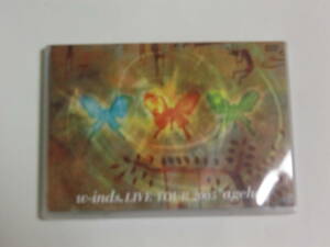 2枚組 DVD w-inds LIVE TOUR 2005 ageha