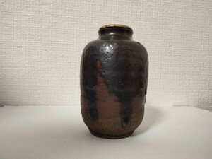 古瀬戸茶入　瀬戸物　江戸時代　桃山　古美術 骨董品