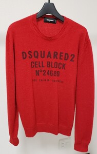 美品　DSQUARED2 セーター/ニット　赤/レッド　サイズM