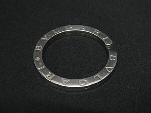 1円 ■美品■ BVLGARI ブルガリブルガリ SV925 キーリング ネックレストップ ペンダントトップ アクセサリー シルバー系 FD1340