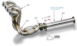 「戸田レーシング/TODA」アコード(CL9/CM2)K24A用エキゾーストマニフォールド(エキマニ)