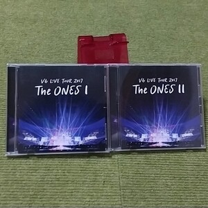 【名盤！】V6 LIVE TOUR2017 The ONES Ⅰ Ⅱ 2枚セット ライブCDアルバム レンタル限定盤 非売品 WAになっておどろう never ベスト best