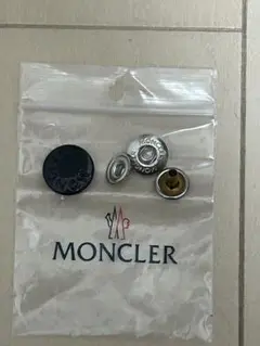 MONCLER 付属 純正 スペアボタン ボタン ダークネイビー