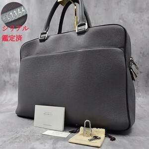 ■良品■ LOUIS VUITTON ルイヴィトン タイガ PDB GM ブリーフケース メンズ ビジネスバッグ アルドワーズ グレー 自立 A4可 M32942