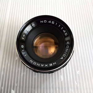 ●[ジャンク品] コニカ Konica Hexanon 52mm F1.8 4511145