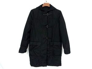 1円 ■極美品■ PRADA プラダ ナイロン100％×ポリエステル100％ ジャケット アウター 上着 洋服 表記サイズ42 ブラック系 EA3133