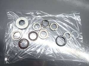 βEF29-5 ヤマハ トリシティ125 SE82J (H27年式) 純正 ステムナット セット 交換用に！ベアリングはおまけ！