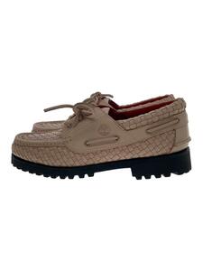 Timberland◆Woven 3-Eye Lug Shoe/デッキシューズ/27.5cm/ピンク/0A5Y1Y/ティンバーランド