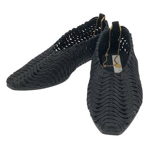 【美品】 STELLA McCARTNEY / ステラマッカートニー | SCARPA FALLET / チェーン ストラップ ウーブン バレエ フラットシューズ