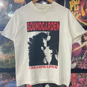 ■90’S 90年代 当時物 稀少 SOUNDGARDEN サウンドガーデン YOUTH Lサイズ ヴィンテージ ロックTシャツ