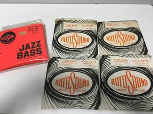 ♪JAZZ BASS RS 77 Set Long scale 32・34 810×860mm ギター絃 イングランド製 Bass Guitar String 中古 (NF250122) 432-80