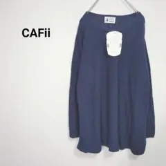 カフィ【4L 】ニット　新品未使用タグ付き　大きいサイズ　プルオーバー　ゆったり