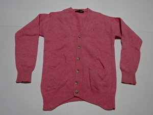 ●EAST BOY イーストボーイ ピンク刺繍 セーター カーディガン 9 ニット スクール 通学 学生 女子●0714●