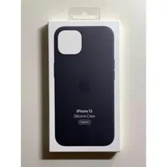 【新品】純正 iPhone 13 シリコンケース・ミッドナイト①