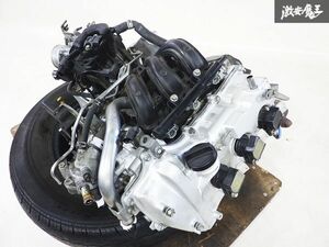 実動外し!! ダイハツ 純正 S321V ハイゼット KF-VE NA AT オートマ ノンターボ エンジン 原動機 本体 補器類 機械類付き 走行距離約9万km!!