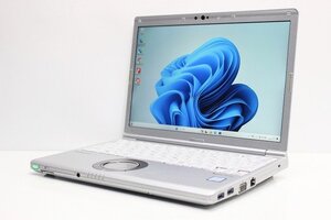 1円スタート ノートパソコン Windows11 WPS office搭載 Panasonic レッツノート CF-SV7 第8世代 Core i5 SSD256GB メモリ8GB カメラ