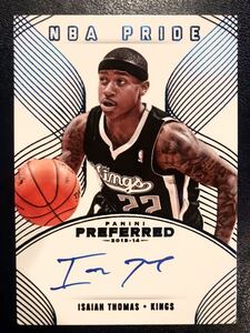 Jersey No.3/49 直書 Auto 13 Panini Isaiah Thomas アイザイア・トーマス 直筆 サイン NBA レイカーズ Lakers Kings ユニフォーム