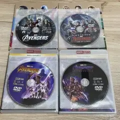 Marvel アベンジャーズ 全4作品　DVDのみ