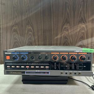 MYM11-441 激安 カラオケ機器 PIONEER SA-V20Ⅱ STEREO MIXING AMPLIFIER 通電OK 中古現状品 ※3回再出品で処分