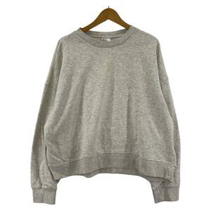 ゆうパケットOK H&M エイチアンドエム 裏起毛 スウェット sizeEUR XL/ライトグレー