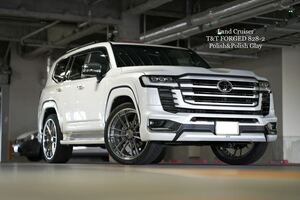 22インチ 4本セット T&T forged 鍛造 ホイール pcd139.7 全車種に対応 ランドクルーザー 300 250 ランクル300 lx600 等にオーダーで作製