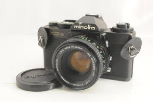 ★極上美品★MINOLTA ミノルタ XD-S + MC ROKKOR-PF 50mm F1.7★完動★C168★