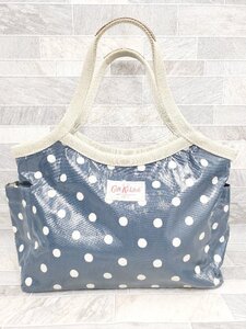 ◇ Cath Kidston キャスキッドソン ドット 水玉 トート バッグ ブルー レディース P