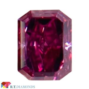 FANCY PURPLISH RED 0.089ct RCT/RT2791/CGL