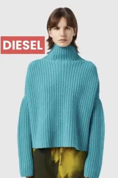 大幅値下げ！【DIESEL】タートルネックニット