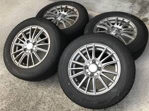 175/65R14 ブリヂストン スタッドレス ウェッズ ホイール ■5.5J 4穴 PCD100 ブリザック VRX Weds ravrion selzer■フィット ヤリス アクア