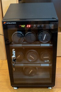 APOLLOTECH アポロテック 防湿庫 ドライボックス APHCB40S 