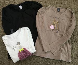 Zara　Kids★ザラ　カットソー2枚セット+おまけ　118cm～128cm