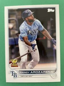 TOPPS MLB 2022 SERIES 1 #196 RANDY AROZARENA ランディ・アロザレーナ