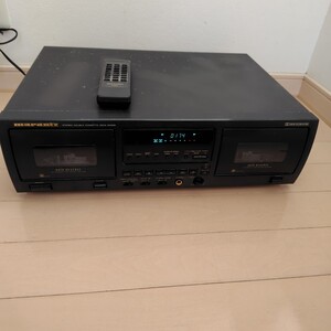 希少■動作確認済み■ Marantz マランツ Wカセットデッキ　SD535■リモコン RC535SD 　中古　オーディオ■カセットデッキ 音響機器 