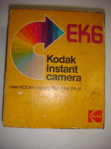 Kodak EK6 インスタントカメラ、ジャンク品