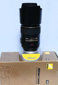 Nikon ニコン　AF-S VR　Micro-Nikkor 105ｍｍ　ｆ/2.8Ｇ　IF-ED　マクロの王様　美品　Kenko　PRO1D付属