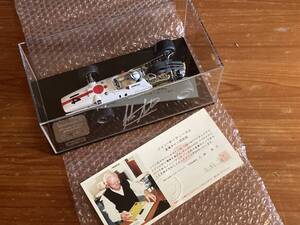 超貴重！Mr.CRAFT HONDA RA300 F1 ジョン・サーティーズ直筆サイン入り　80/100