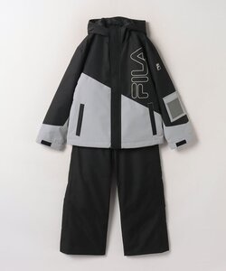 1557943-FILA/ジュニア スキーウェア 上下セット セットアップ スノースーツ 子供用 サイズ調整機能付き