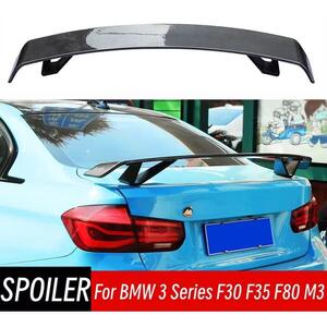 【送料無料】国内発送 新品 BMW F30 F35 F80 M3 リアスポイラー GTウイング リヤ スポイラー 外装 エアロ トランク カナード カーボン調